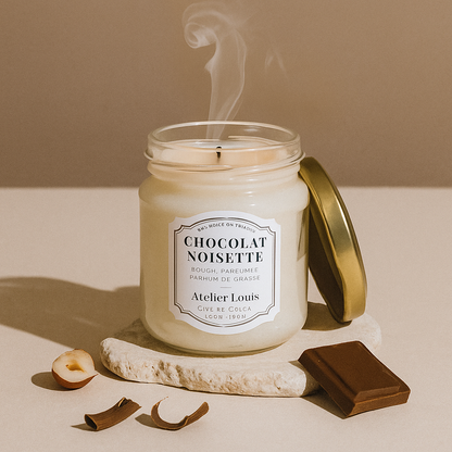 Bougie Parfumée Chocolat & Noisette