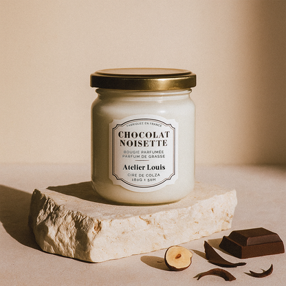 Bougie Parfumée Chocolat & Noisette