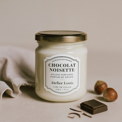 Bougie Parfumée Chocolat & Noisette