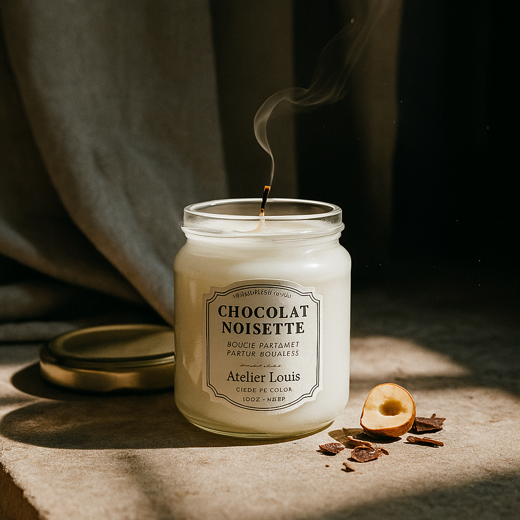 Bougie Parfumée Chocolat & Noisette