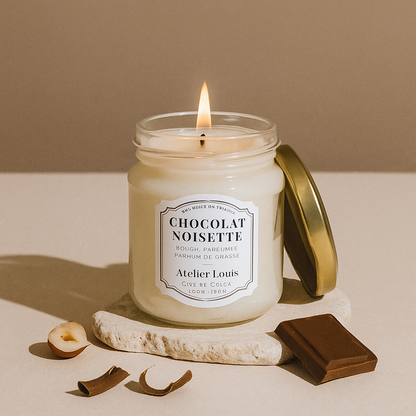 Bougie Parfumée Chocolat & Noisette
