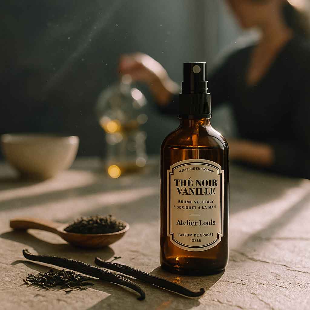 Brume végétale Thé Noir & Vanille