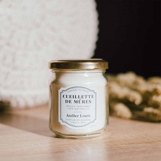 Bougie Parfumée Cueillette de mûres-Atelier Louis