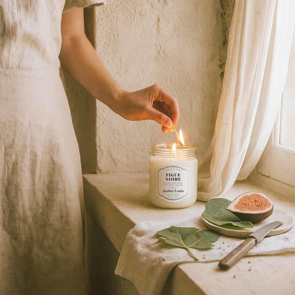 Bougie Parfumée Figue Noire