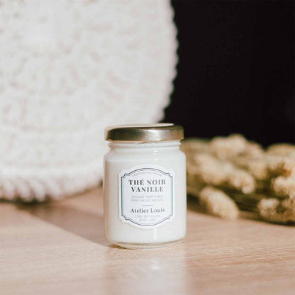 Bougie Parfumée Thé Noir & Vanille-Atelier Louis