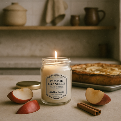Bougie parfumée Pomme Cannelle