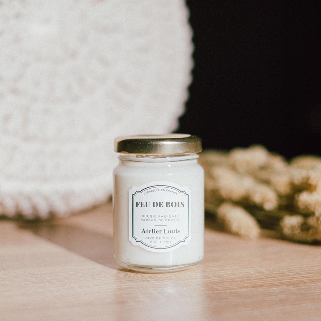Bougie Parfumée Feu de bois-Atelier Louis
